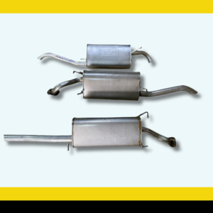 SILENCIADORES TIPO ORIGINAL ACERO INOXIDABLE, GALVANIZADO, ALUMINIZADO Y GALVALUM LÍNEA CHEVROLET AVEO