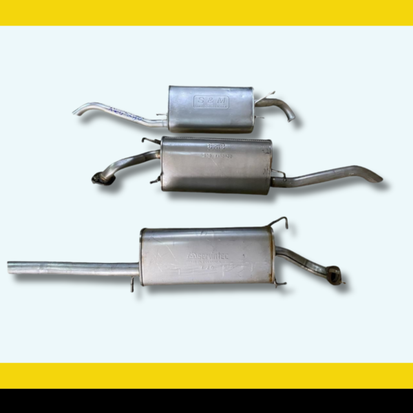 SILENCIADORES TIPO ORIGINAL ACERO INOXIDABLE, GALVANIZADO, ALUMINIZADO Y GALVALUM LÍNEA CHEVROLET AVEO