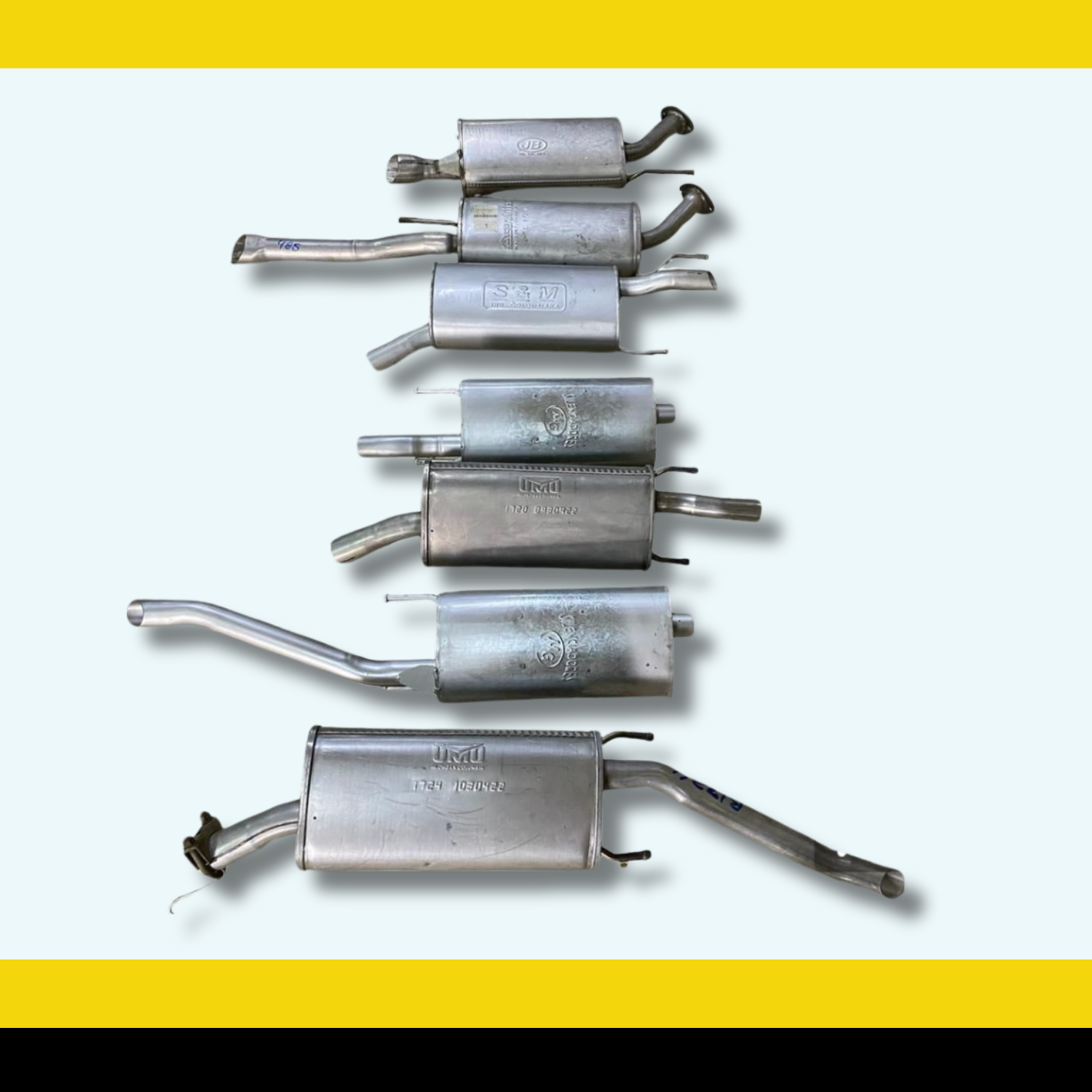 SILENCIADORES TIPO ORIGINAL ACERO INOXIDABLE, GALVANIZADO, ALUMINIZADO Y GALVALUM LÍNEA CHEVROLET CORSA Y CHEVROLET EVOLUTION