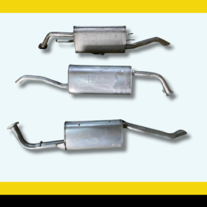 SILENCIADORES TIPO ORIGINAL ACERO INOXIDABLE, GALVANIZADO, ALUMINIZADO Y GALVALUM LÍNEA CHEVROLET SAIL