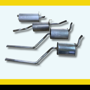 SILENCIADORES TIPO ORIGINAL ACERO INOXIDABLE, GALVANIZADO, ALUMINIZADO Y GALVALUM LÍNEA RENAULT MEGANE, CLIO, SIMBOL Y TWINGO