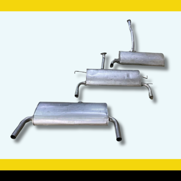 SILENCIADORES PARA CAMIONETAS 1 Y 2 SALIDAS PARA HYUNDAI, KIA, CAPTIVA Y OTRAS